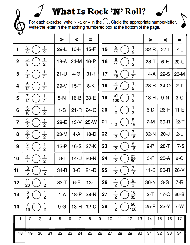 Comparing Fractions Worksheet 8th Grade - 1000 images about kumon mania